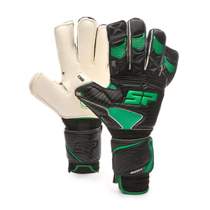 Black and green pair of Mussa Gloves for sale in Canada