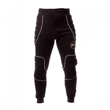 Load image into Gallery viewer, Front of Training Soccer Pants  for Goalkeepers showing protections